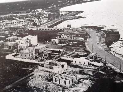 Il nostro viaggio a ritroso nel tempo si conclude nel quartiere San Cataldo, che a inizio secolo vantava un gran numero di residenze borghesi, ora quasi del tutto scomparse